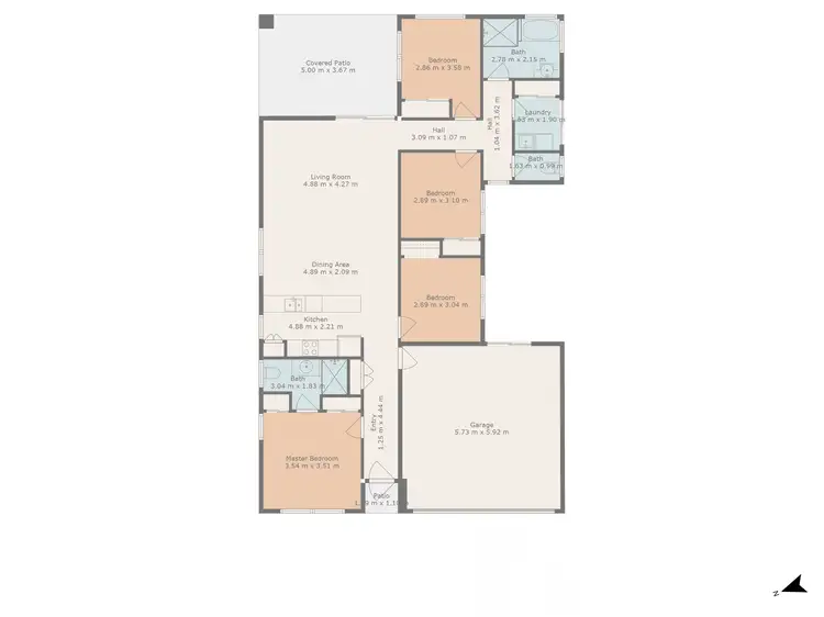 Floorplan of Homely house listing, 7 Windermere Street, Emerald QLD 4720