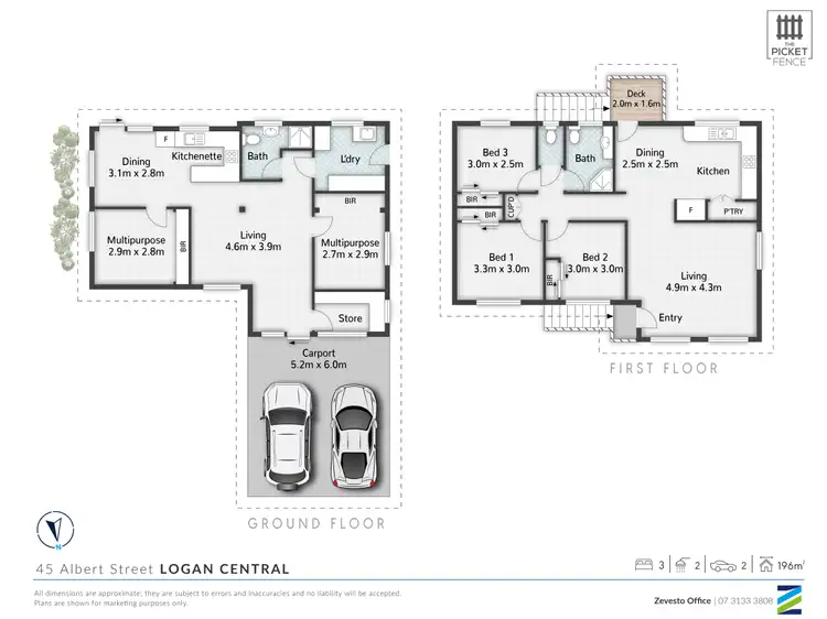 Floorplan of Homely house listing, 45 Albert Street, Logan Central QLD 4114