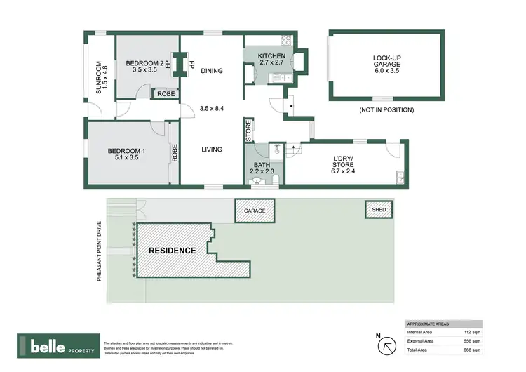 Floorplan of Homely house listing, 39 Pheasant Point Drive, Kiama NSW 2533