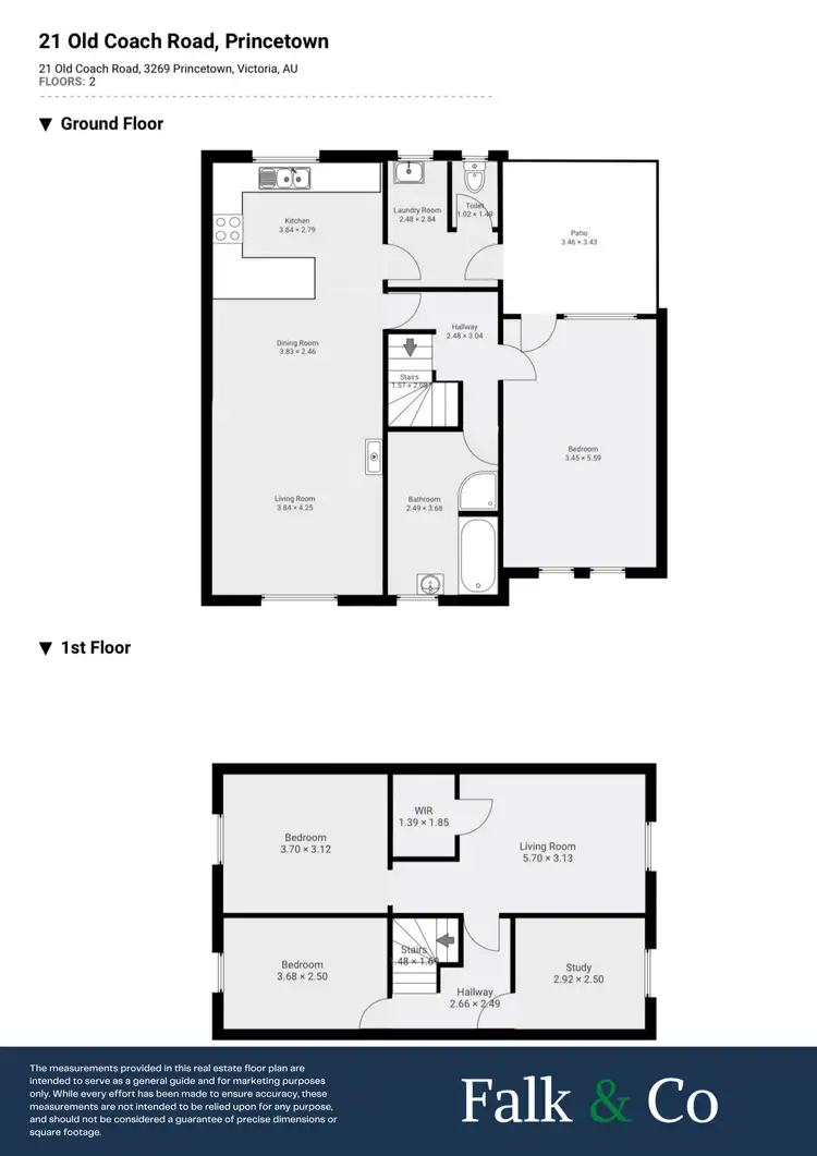 Floorplan of Homely house listing, 21 Old Coach Road, Princetown VIC 3269