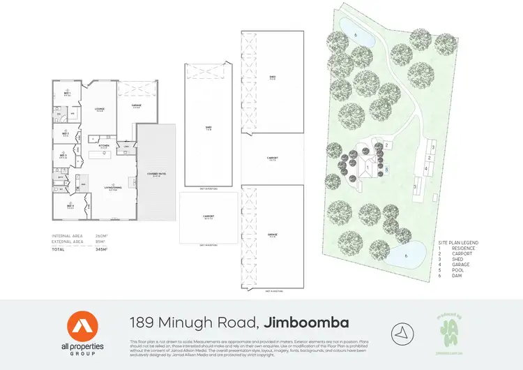 Floorplan of Homely rural property listing, 189 Minugh Road, Jimboomba QLD 4280