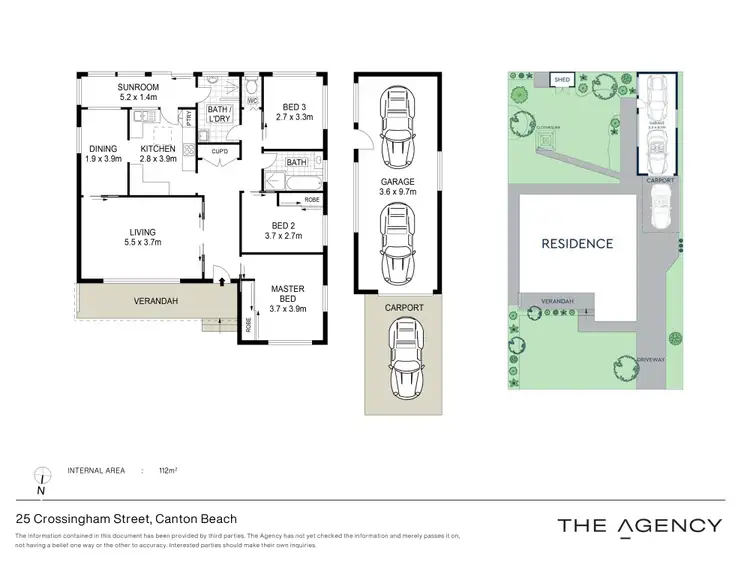 Floorplan of Homely house listing, 25 Crossingham Street, Canton Beach NSW 2263