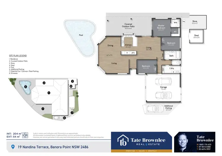 Floorplan of Homely house listing, 19 Nandina Terrace, Banora Point NSW 2486