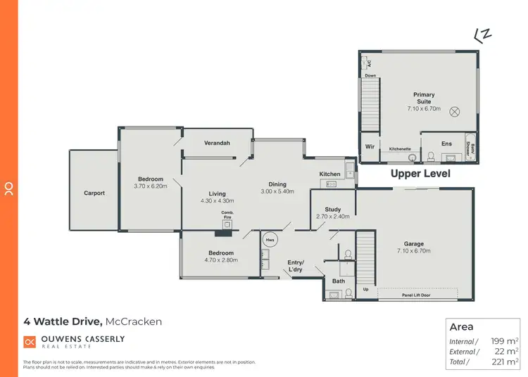 Floorplan of Homely house listing, 4 Wattle Drive, Mccracken SA 5211