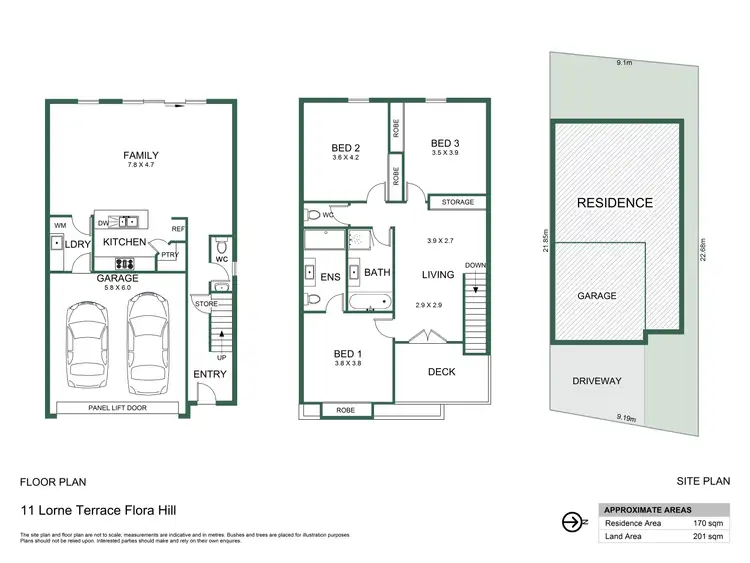 Floorplan of Homely house listing, 11 Lorne Terrace, Flora Hill VIC 3550