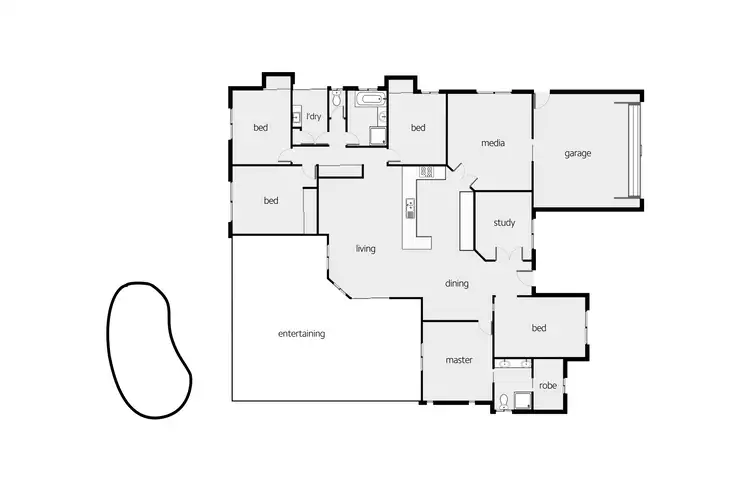 Floorplan of Homely house listing, 5 Kulgun Street, Caravonica QLD 4878