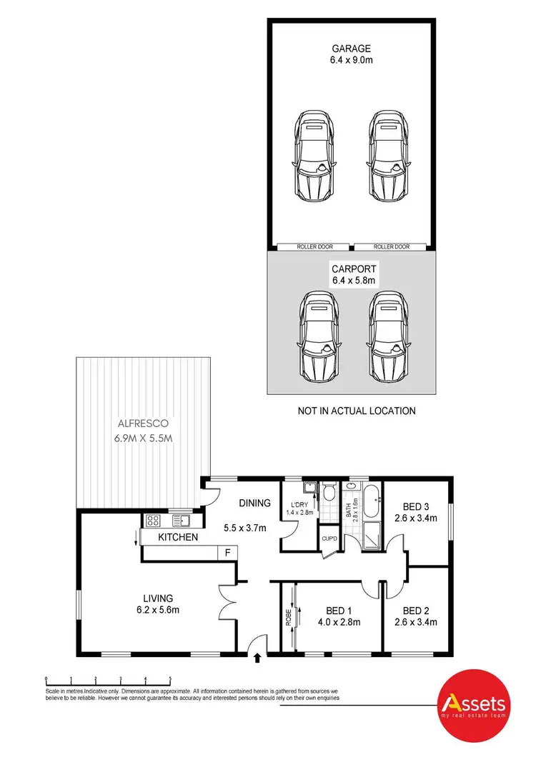 Floorplan of Homely house listing, 52 Markham Street, Heywood VIC 3304