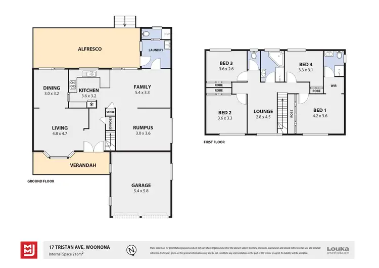 Floorplan of Homely house listing, 17 Tristan Avenue, Woonona NSW 2517