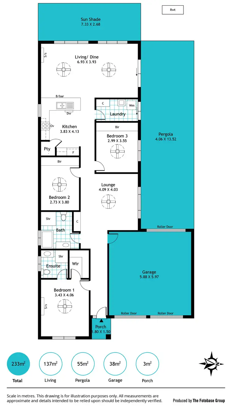 Floorplan of Homely house listing, 9 Kirra Avenue, Mitchell Park SA 5043