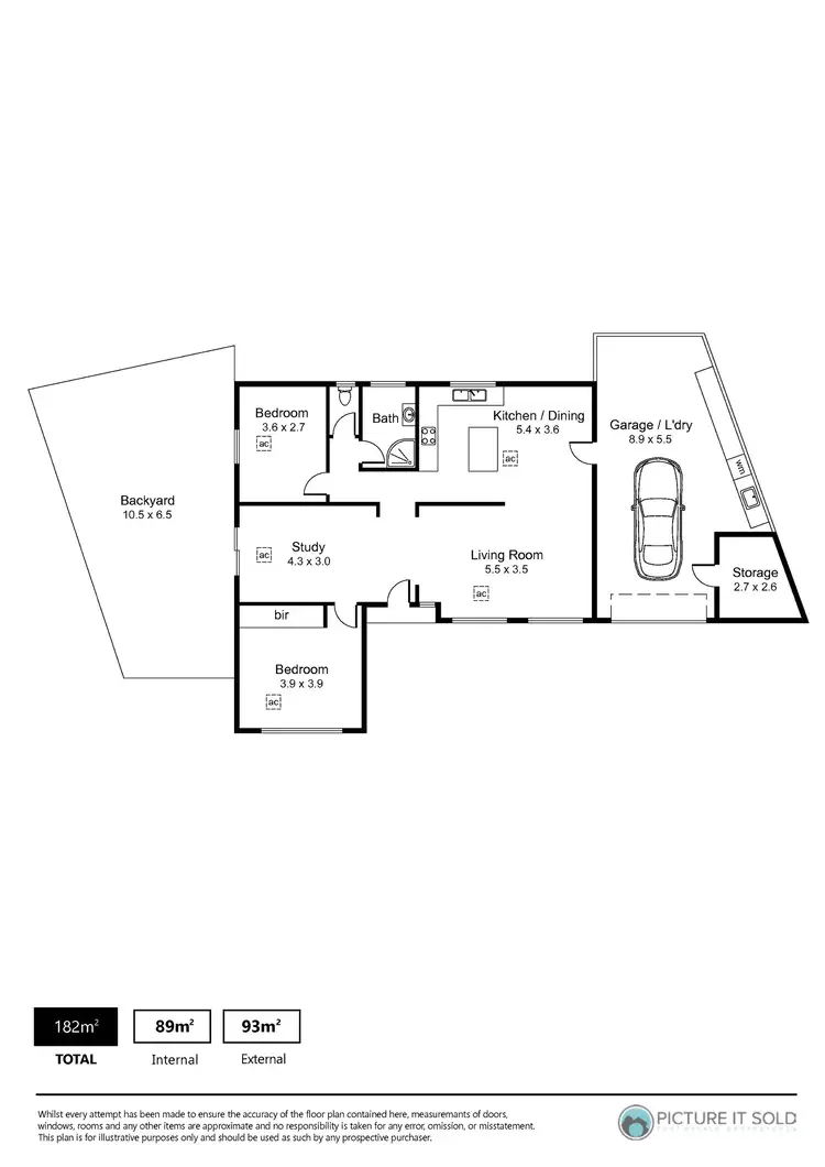 Floorplan of Homely house listing, 1 Duncan Crescent, Highbury SA 5089