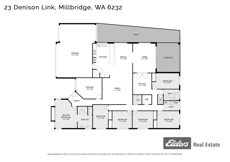 Floorplan of Homely house listing, 23 Denison Link, Millbridge WA 6232