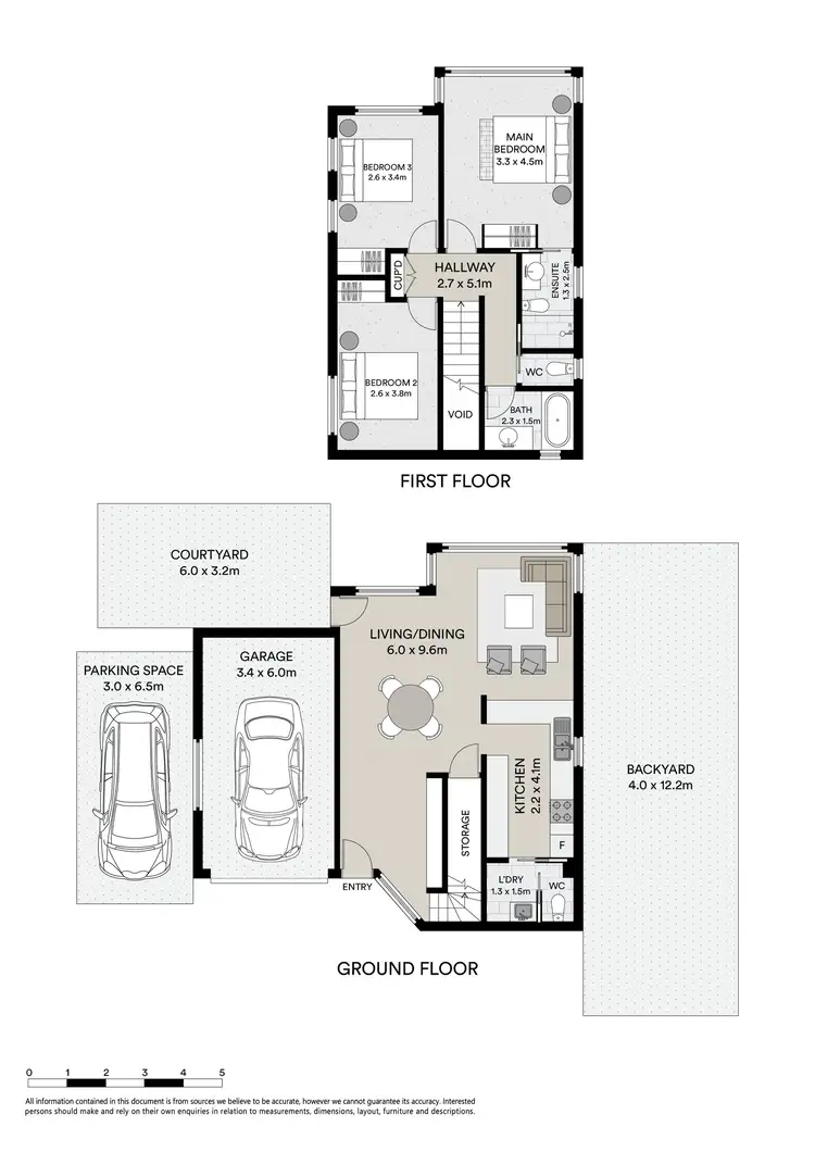 Floorplan of Homely townhouse listing, 3/15 Cromarty Road, Soldiers Point NSW 2317