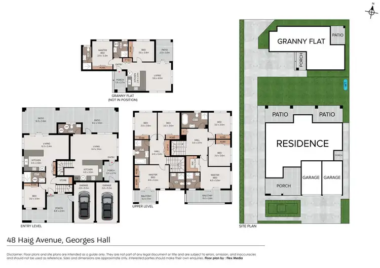 Floorplan of Homely house listing, 48A Haig Avenue, Georges Hall NSW 2198