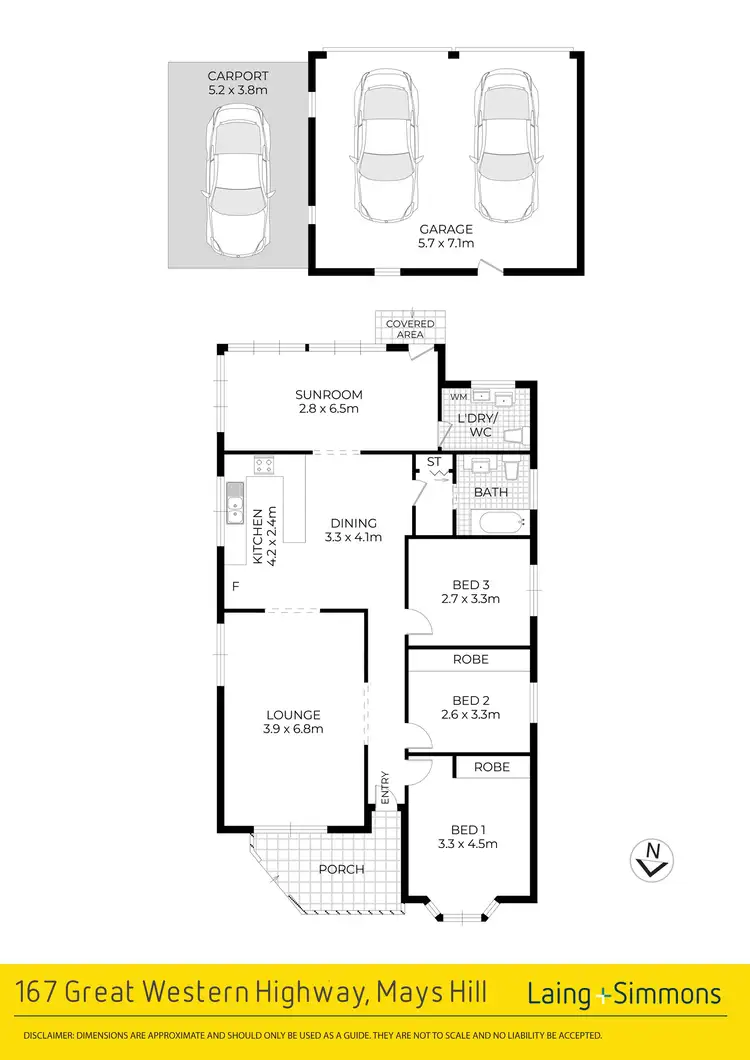 Floorplan of Homely house listing, 167 & 169 Great Western Highway, Mays Hill NSW 2145