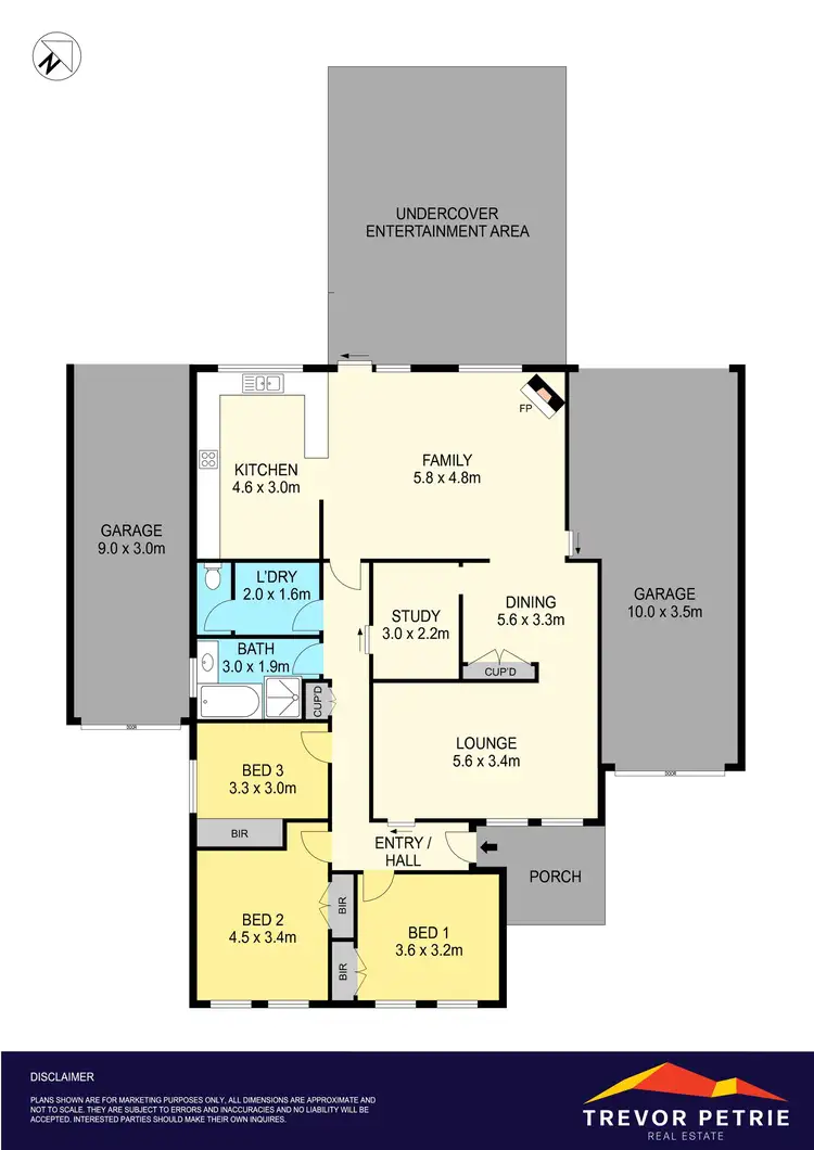 Floorplan of Homely house listing, 15 Springs Road, Brown Hill VIC 3350