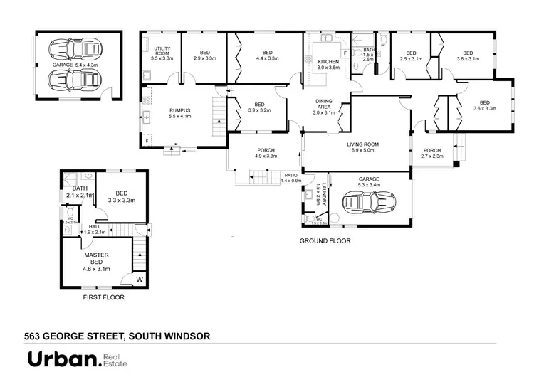Floorplan of Homely house listing, 563 George Street, South Windsor NSW 2756