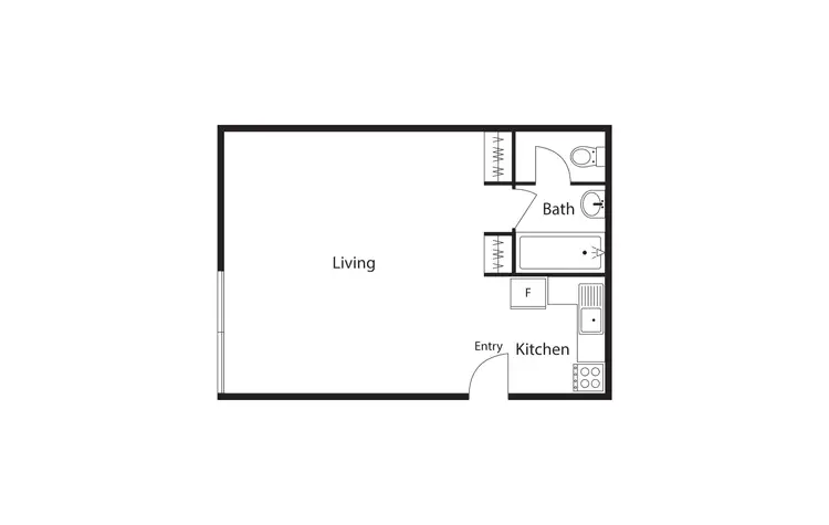 Floorplan of Homely unit listing, 13/6 Marrawah Street, Lyons ACT 2606