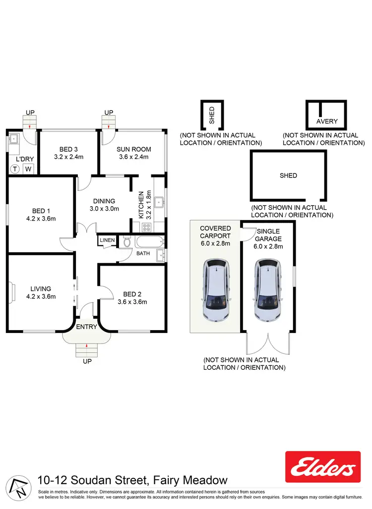 Floorplan of Homely house listing, 10-12 Soudan Street, Fairy Meadow NSW 2519