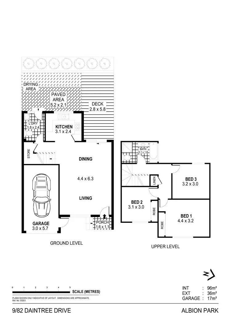 Floorplan of Homely townhouse listing, 9/82-88 Daintree Drive, Albion Park NSW 2527