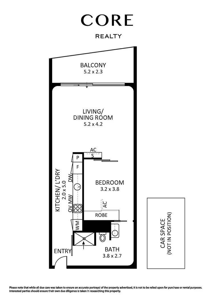 Floorplan of Homely apartment listing, 409/300 Swanston Street, Melbourne VIC 3000