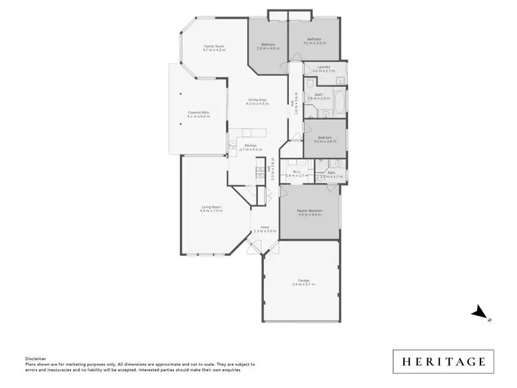 Floorplan of Homely house listing, 18 Corkwood Road, Woongarrah NSW 2259