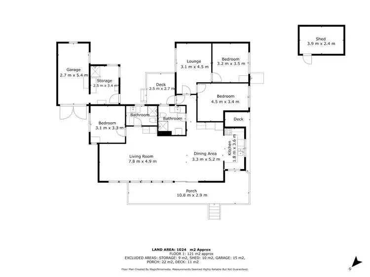 Floorplan of Homely house listing, 53 Coppin Road, Sorrento VIC 3943