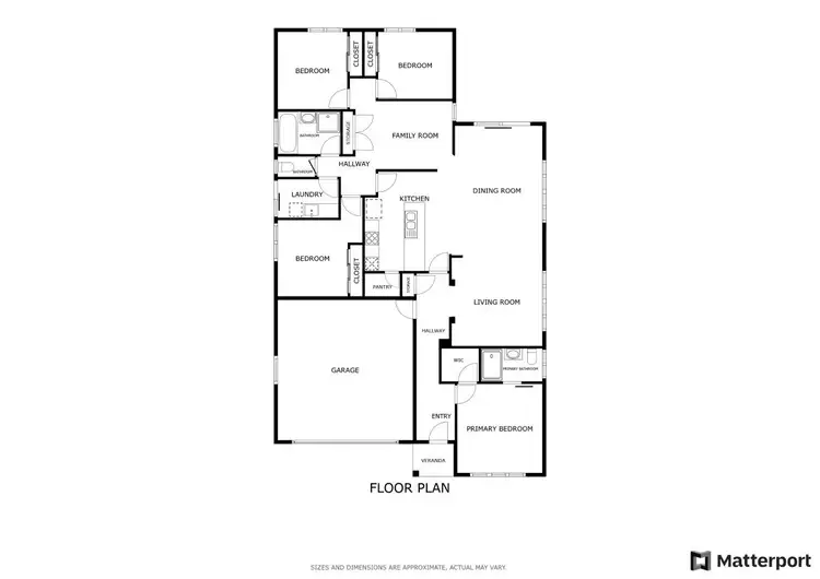 Floorplan of Homely house listing, 23 Turquoise Way, Orange NSW 2800