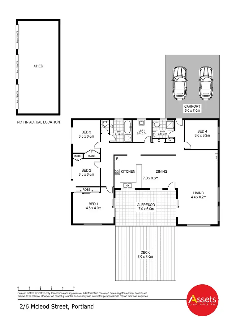 Floorplan of Homely house listing, 2-6 MacLeod Street, Portland VIC 3305