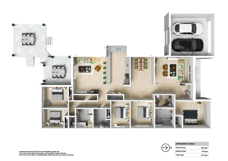 Floorplan of Homely house listing, 27 Woodside Drive, Eleebana NSW 2282