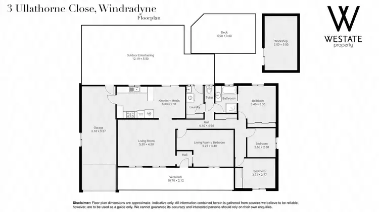 Floorplan of Homely house listing, 3 Ullathorne Close, Windradyne NSW 2795