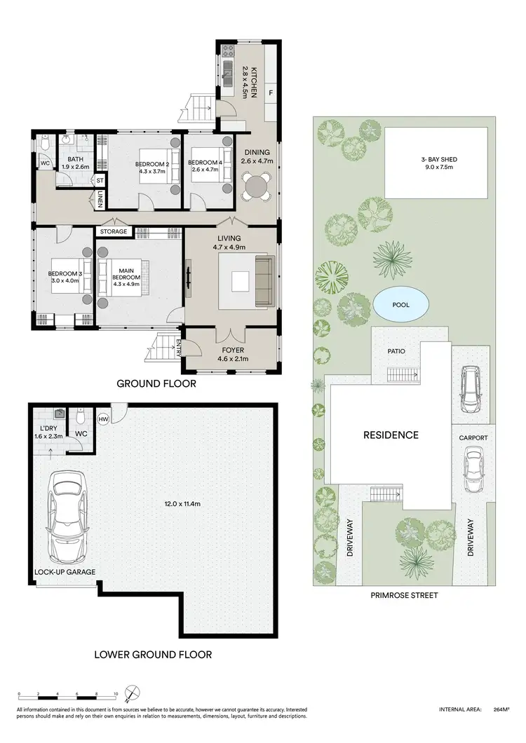 Floorplan of Homely house listing, 6 Primrose Street, North Ward QLD 4810