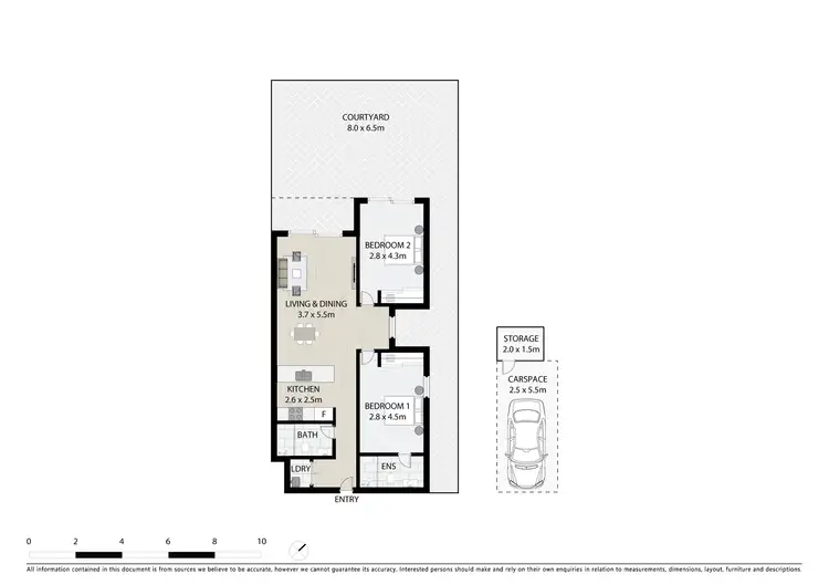 Floorplan of Homely apartment listing, 111/194 Stacey Street, Bankstown NSW 2200