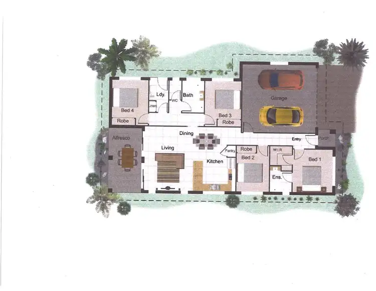 Floorplan of Homely house listing, 27 Durack Place, Laidley QLD 4341