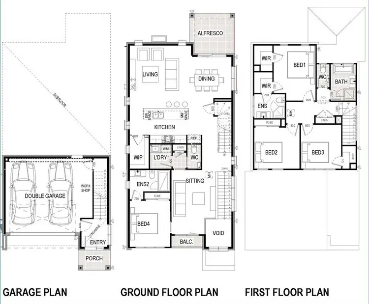 Floorplan of Homely house listing, Address available on request
