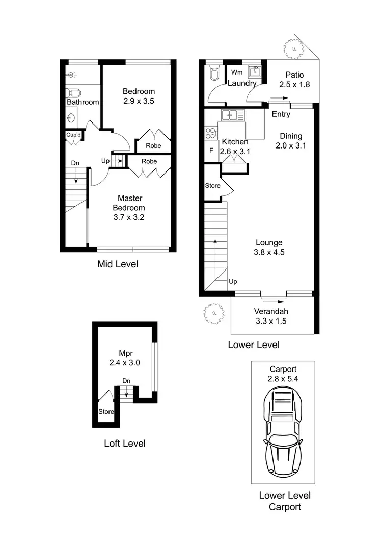 Floorplan of Homely unit listing, 22/124 Noosa Parade, Noosaville QLD 4566