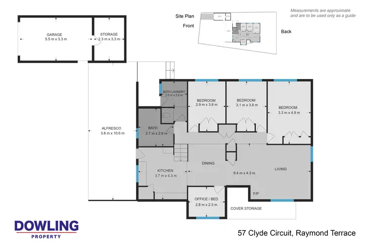 Floorplan of Homely house listing, 57 Clyde Circuit, Raymond Terrace NSW 2324