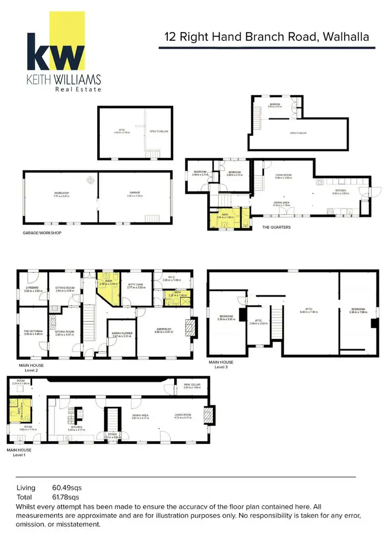 Floorplan of Homely house listing, 12 Right Hand Branch Road, Walhalla VIC 3825
