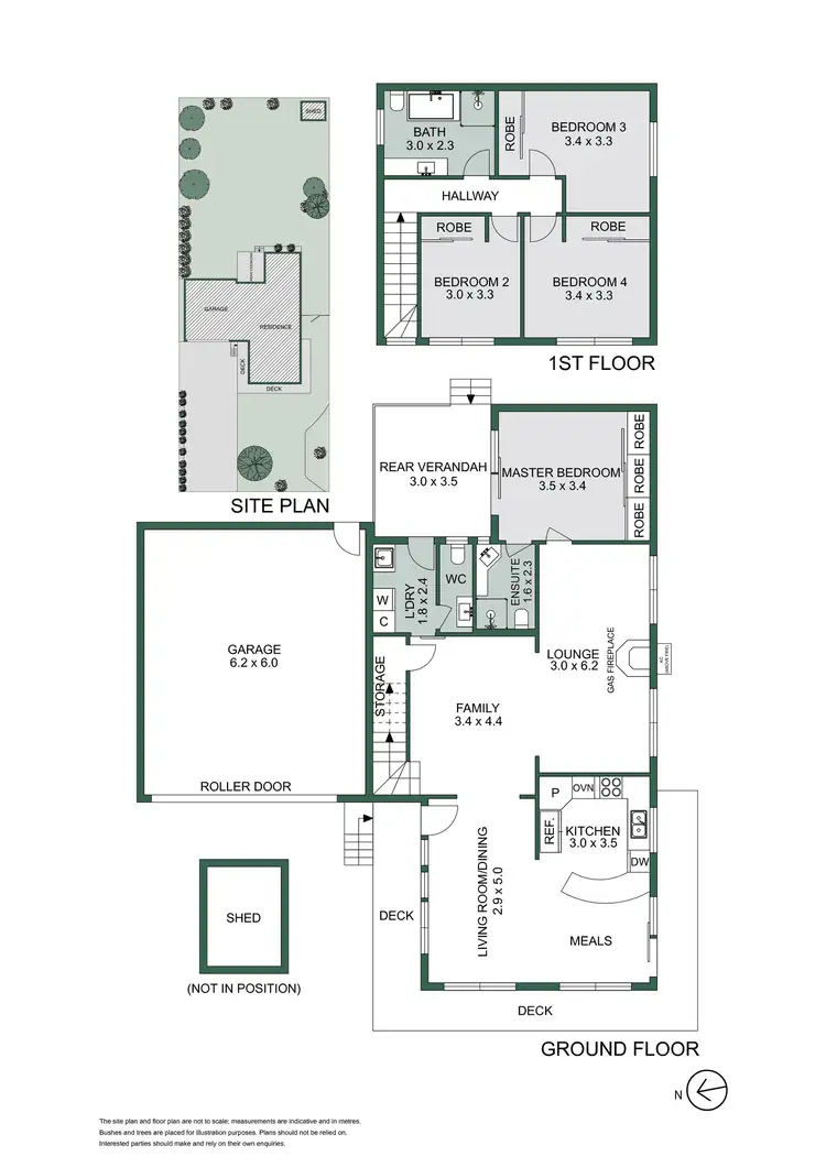 Floorplan of Homely house listing, 109 Rainier Avenue, Dromana VIC 3936