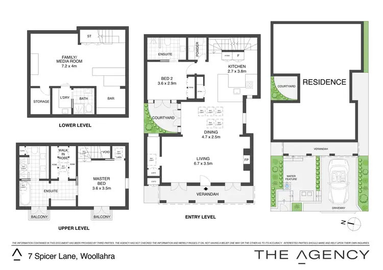 Floorplan of Homely house listing, 7 Spicer Lane, Woollahra NSW 2025