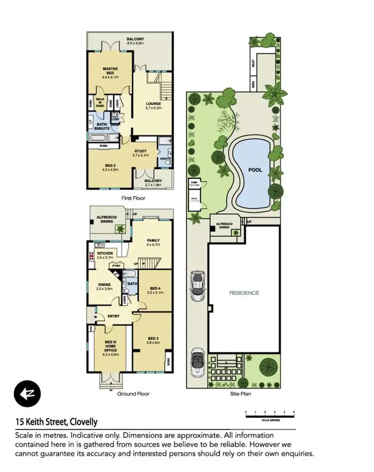 Floorplan of Homely house listing, 15 Keith Street, Clovelly NSW 2031