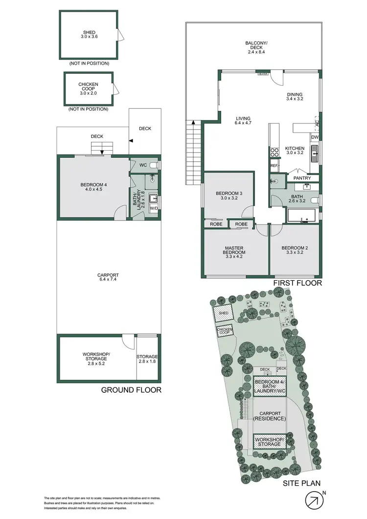 Floorplan of Homely house listing, 6 Hillman Avenue, Mccrae VIC 3938