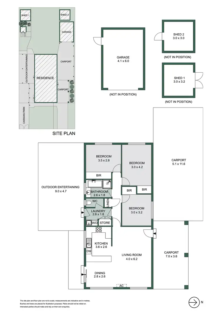 Floorplan of Homely house listing, 10 Lyndon Drive, Rosebud VIC 3939