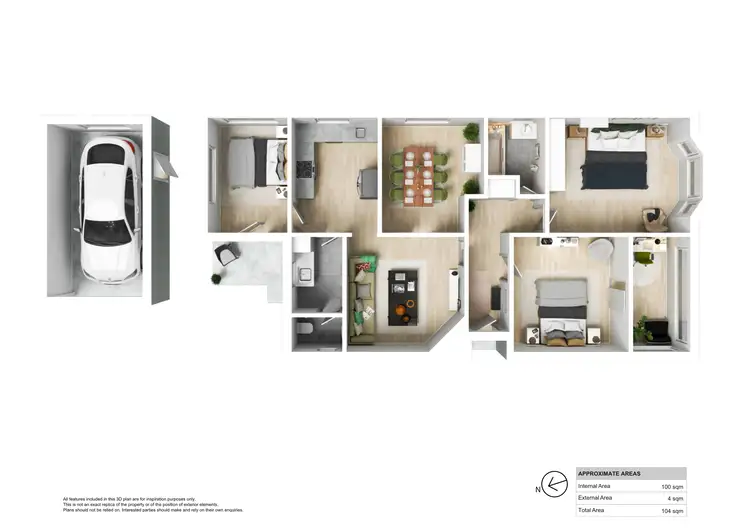 Floorplan of Homely house listing, 16 Blamey Avenue, New Lambton NSW 2305