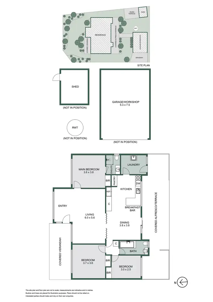 Floorplan of Homely house listing, 59 Besgrove Street, Rosebud VIC 3939