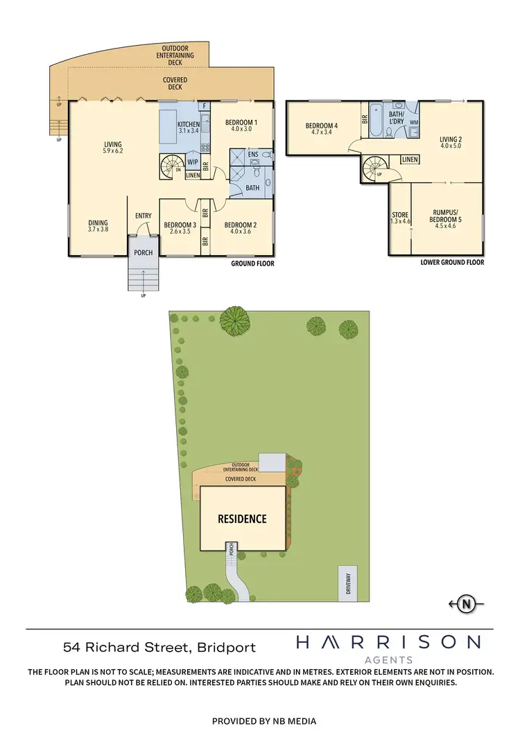 Floorplan of Homely house listing, 54 Richard Street, Bridport TAS 7262