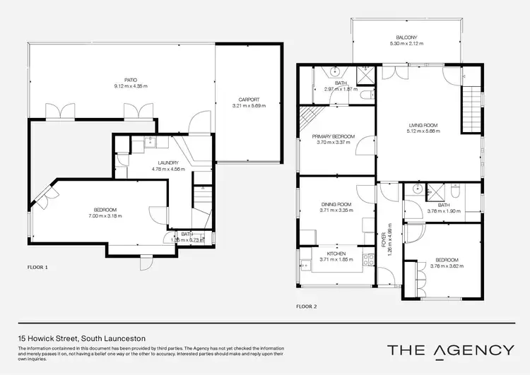 Floorplan of Homely house listing, 15 Howick Street, South Launceston TAS 7249