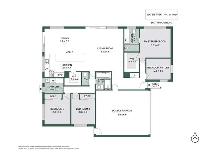 Floorplan of Homely unit listing, 2/2 Corey Avenue, Dromana VIC 3936
