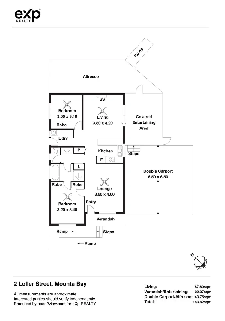 Floorplan of Homely house listing, 2 Loller Street, Moonta Bay SA 5558