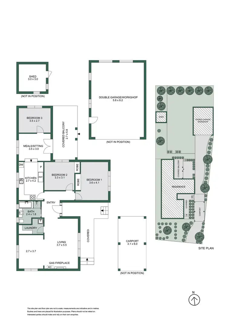 Floorplan of Homely house listing, 8 The Righi, Dromana VIC 3936