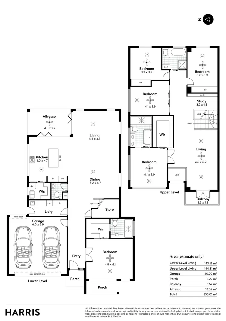 Floorplan of Homely house listing, 1b Nagle Crescent, Novar Gardens SA 5040